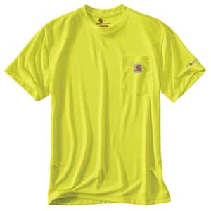 Personal Protective Brite Lime Polyester Short-Sleeve T-Shirt