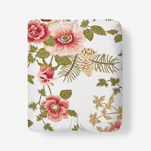Legends Hotel Melody Floral Wrinkle-Free Sateen Fitted Sheet