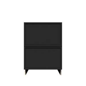 Black in Assembled Kitchen Cabinets