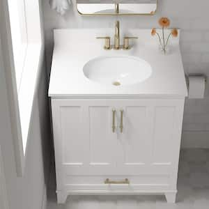 Oval in Undermount Bathroom Sinks