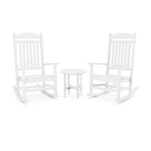White in Outdoor Rocking Chairs