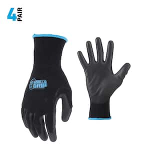 Black in Work Gloves