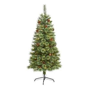 4 ft - Pre-Lit Christmas Trees - Artificial Christmas Trees - The Home ...