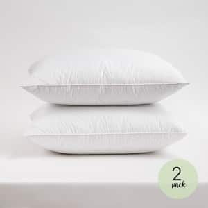 Resort Life 230 Thread Count Cotton Herringbone Quilted Pillow 2 Pack