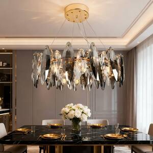 Chandelier Size: Medium (22in. - 26in. wide)