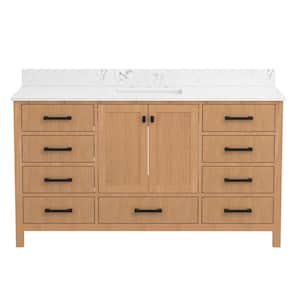 Popular Vanity Widths: 60 Inch Vanities in Bathroom Vanities with Tops