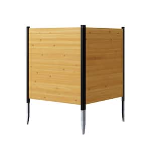 Wood in Outdoor Privacy Screens