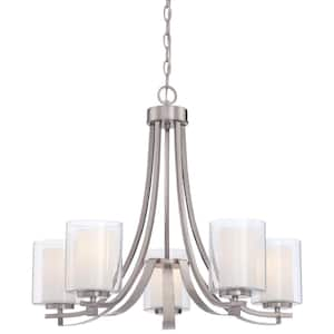 Chandelier Size: Medium (22in. - 26in. wide)