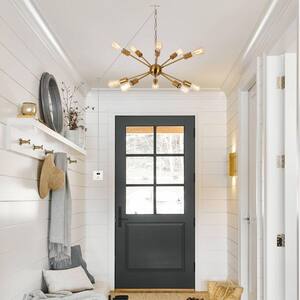 Chandelier Size: Medium (22in. - 26in. wide)