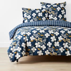 Company Cotton Adley Floral Percale Duvet Cover