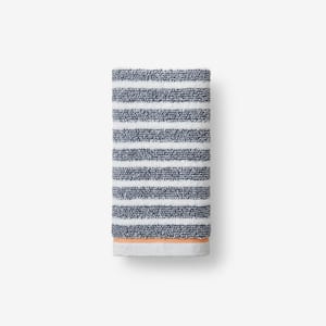 Company Cotton Melange Stripe Reversible Cotton Hand Towel