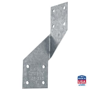 Connector Finish: G90 Galvanized