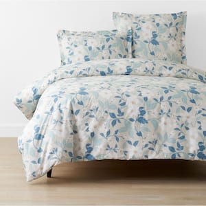 Company Cotton Clemencia Floral Percale Duvet Cover