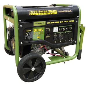 Popular Running Wattage: 6000 watts in Portable Generators