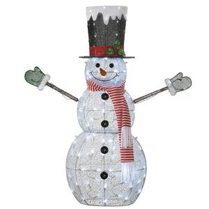 Santa - Christmas Yard Decorations - Outdoor Christmas Decorations - The Home Depot