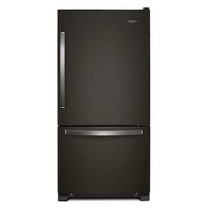 33 Inch Wide - Black Stainless Steel - Whirlpool - Refrigerators ...