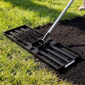 Lawn Leveling Rake in Landscaping Rakes