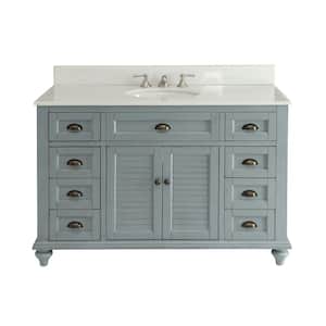 Blue in Bathroom Vanities with Tops