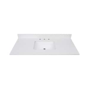 Quartz - Bathroom Vanity Tops - Bathroom Vanities - The Home Depot