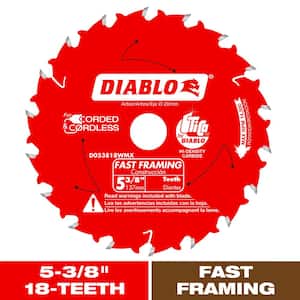 Blade Diameter (in.): 5-3/8 in