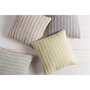 Aristaios Striped Polyester Throw Pillow