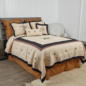 Donna Sharp Texas Pride Collection Graphic 140-Thread Count Cotton Quilt