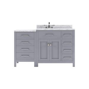 Sink on Left Side - Single Sink - Bathroom Vanities with Tops ...