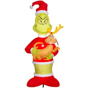 The Grinch in Christmas Inflatables