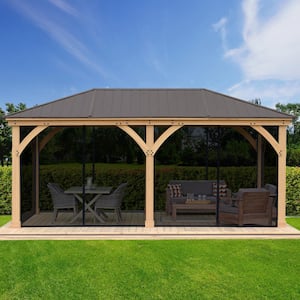 Width (ft) x Depth (ft): 12x20 in Gazebos