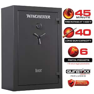 Gun Capacity: 40 in Rifle Safes