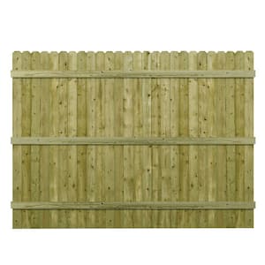 Privacy in Wood Fence Panels