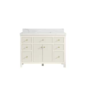Popular Vanity Widths: 48 Inch Vanities in Bathroom Vanities with Tops