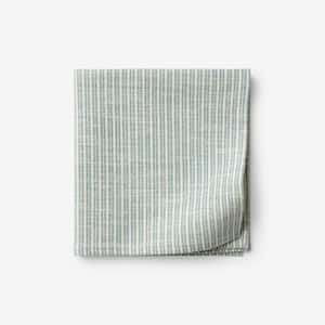 Textured Stripe Yard-Dyed Cotton Napkins (Set of 4)