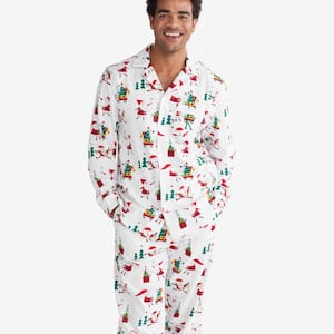Company Cotton Family Flannel Men's Pajamas Set
