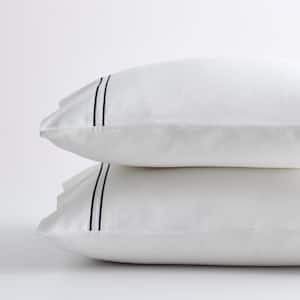Dorset Stripe Legends® Hotel Egyptian Cotton Sateen Pillowcase (Set of 2)