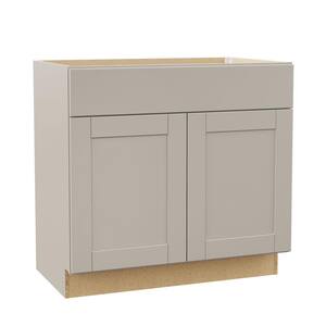 Gray - Shaker - In Stock Kitchen Cabinets - The Home Depot