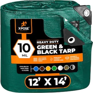 12 x 14: Tarp Width (ft.) x Tarp Length (ft.)