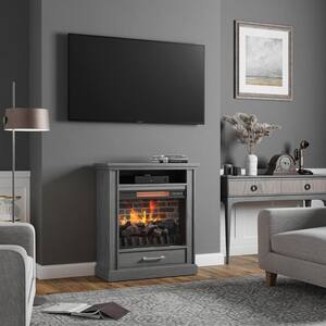 Wooden in Freestanding Electric Fireplaces