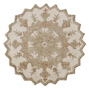 Approximate Rug Size (ft.): 3' Round