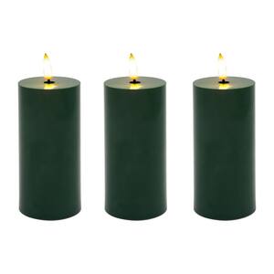 Green in Flameless Candles