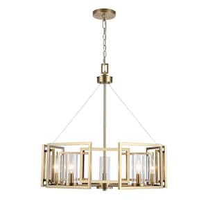 Wagon Wheel in Chandeliers