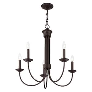 Chandelier Size: Medium (22in. - 26in. wide)