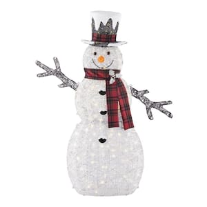 Santa - Christmas Yard Decorations - Outdoor Christmas Decorations - The Home Depot