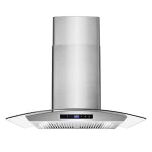Range Hood Size (Width): 30 in. in Wall Mount Range Hoods
