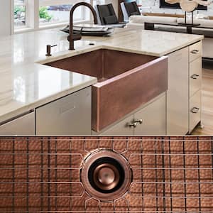 Copper in Farmhouse Kitchen Sinks