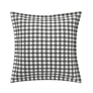 Kingston Check Cotton Blend Pillow Sham (Set of 2)