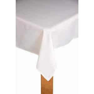 Oxford 60 in. x 84 in. 100% Polyester Tablecloth