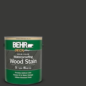 Black in Exterior Wood Stains