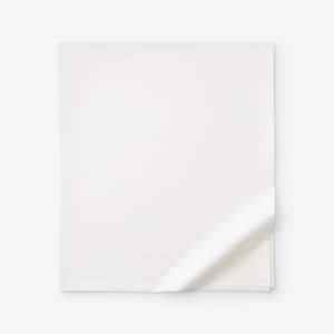 Company Cotton Snow Percale Flat Sheet