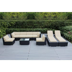 Black in Patio Conversation Sets